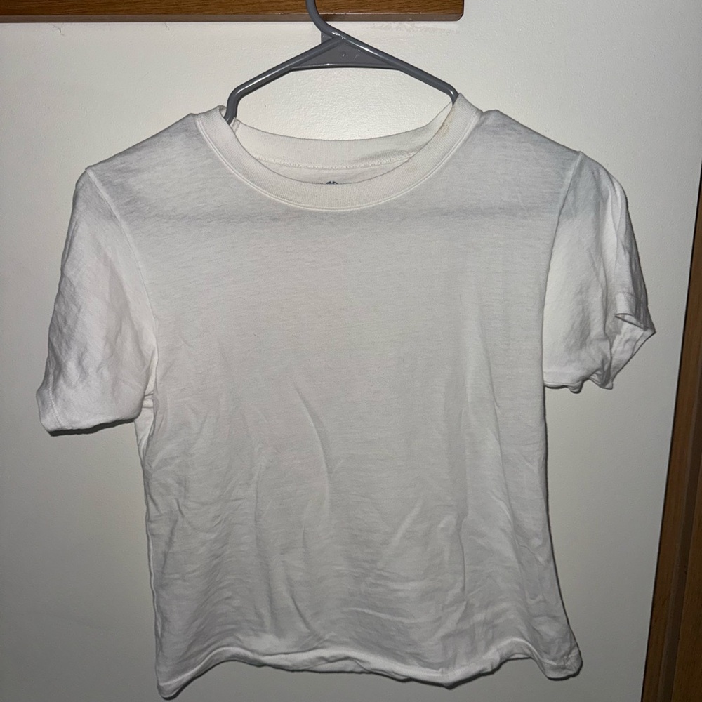 Brandy Melville White/Off White Tee - One Size